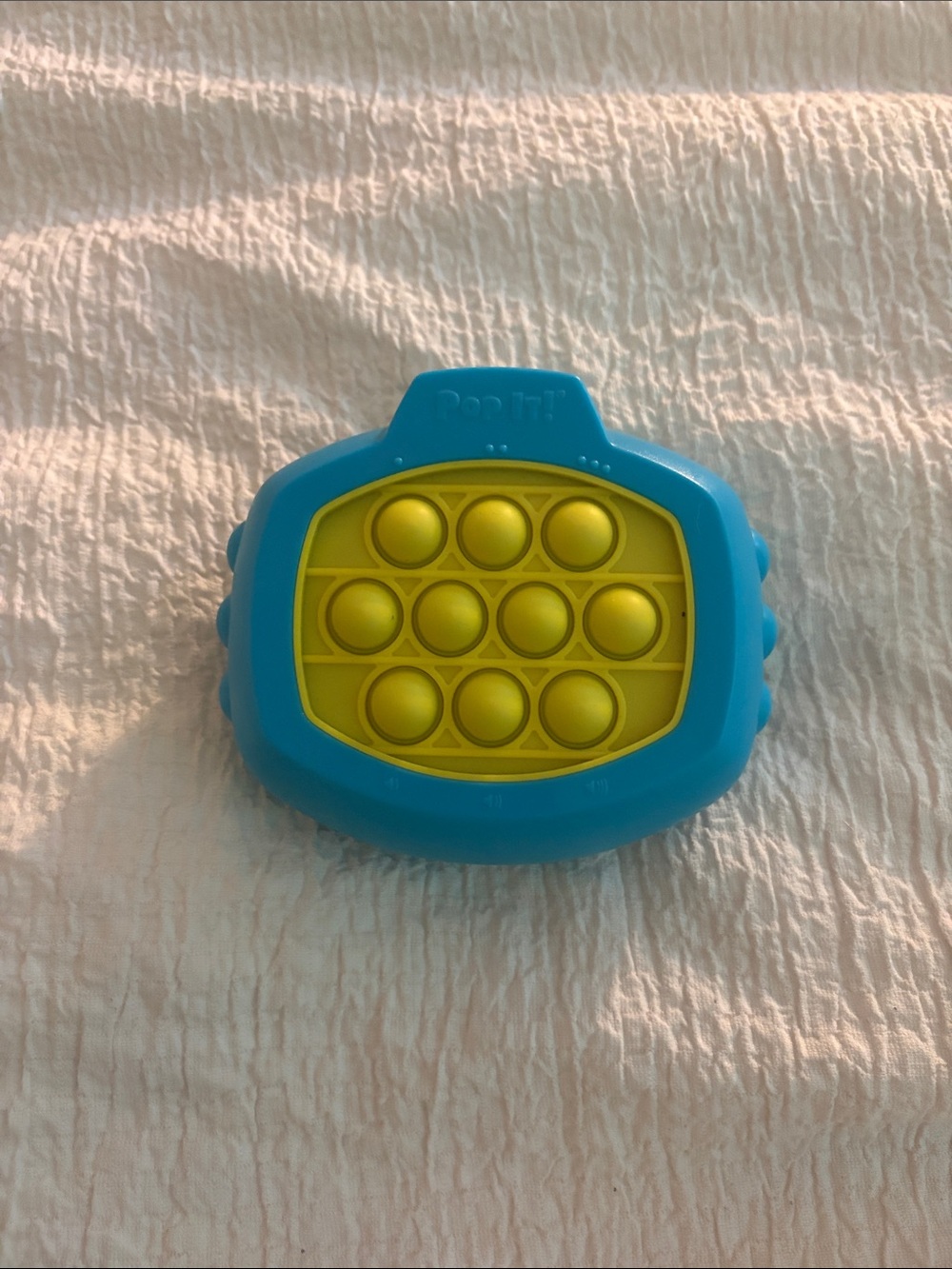 Kids Blue and Yellow Bubble Pop Sensory Toy